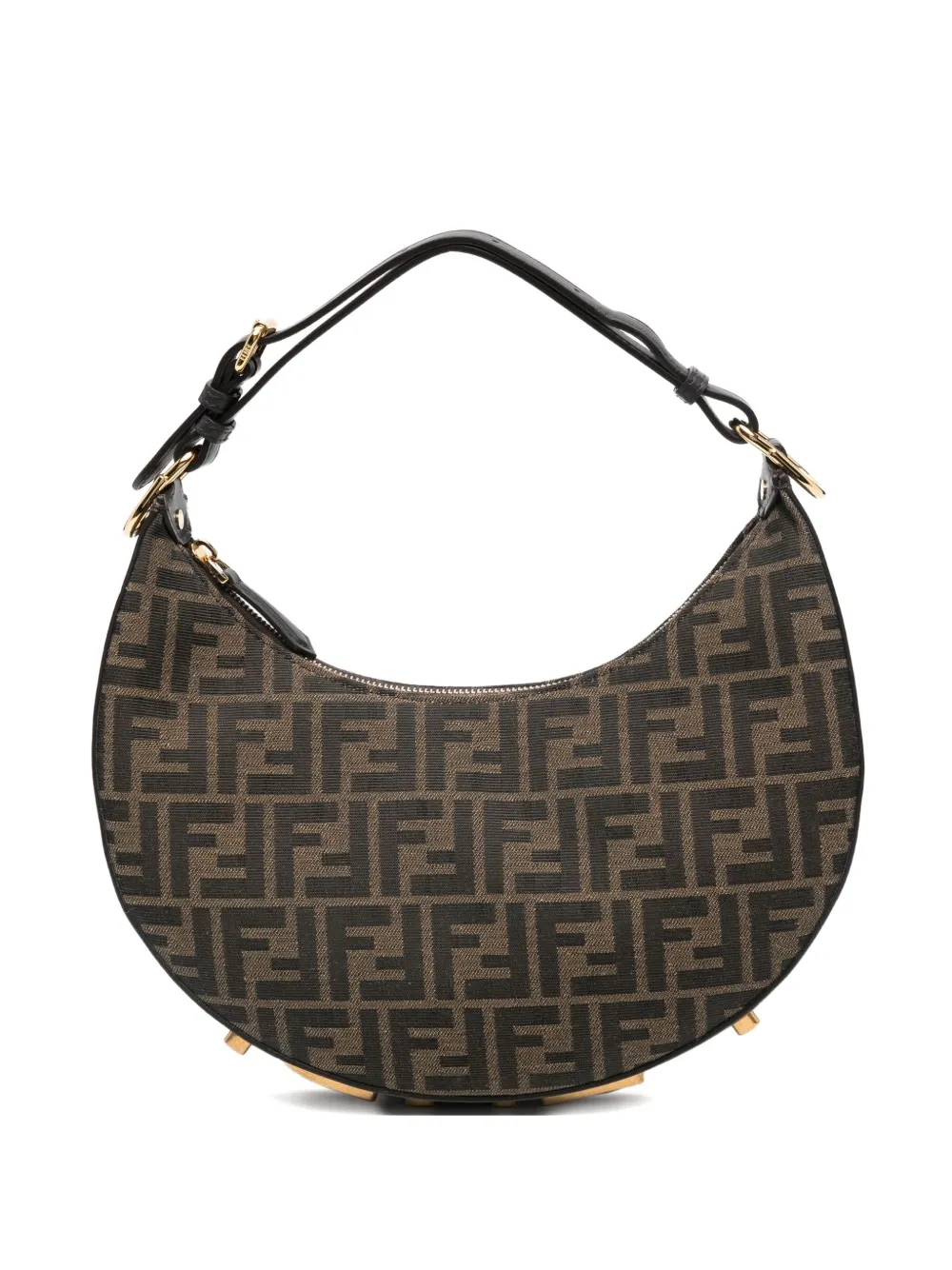 Сумка на плечо с жаккардовым узором Fendi, коричневый
Сумка на плечо с жаккардовым узором Fendi, коричневый