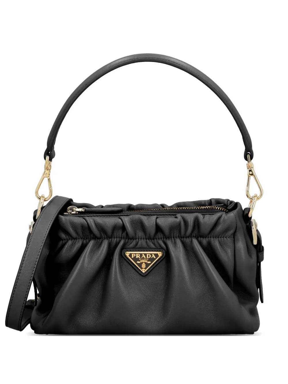 Сумка на плечо с логотипом Prada, черный
Сумка на плечо с логотипом Prada, черный