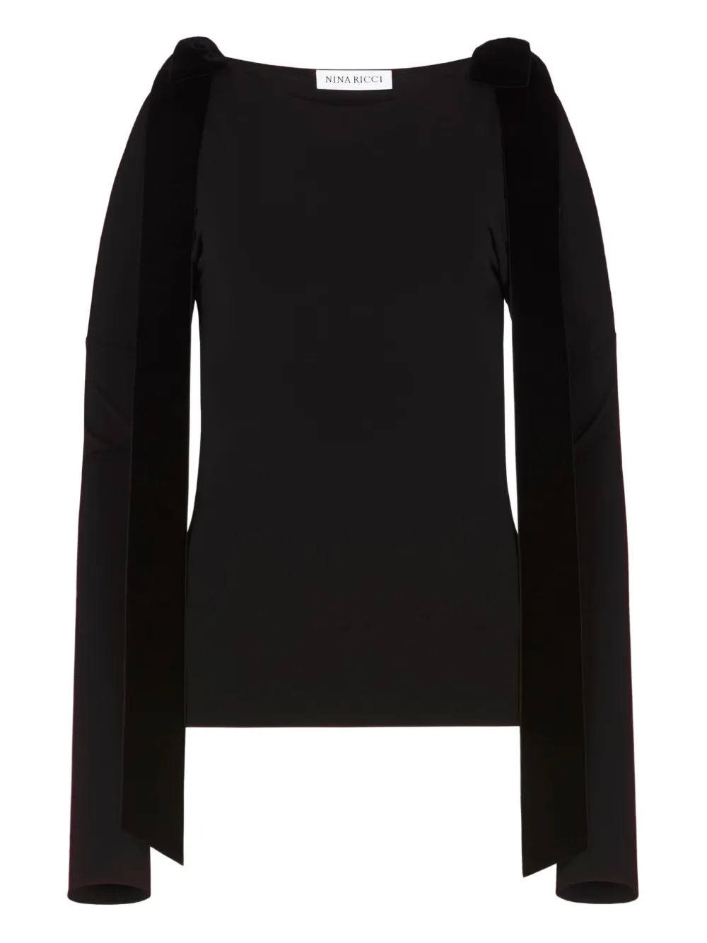 Топ с бантом Nina Ricci, черный
Топ с бантом Nina Ricci, черный