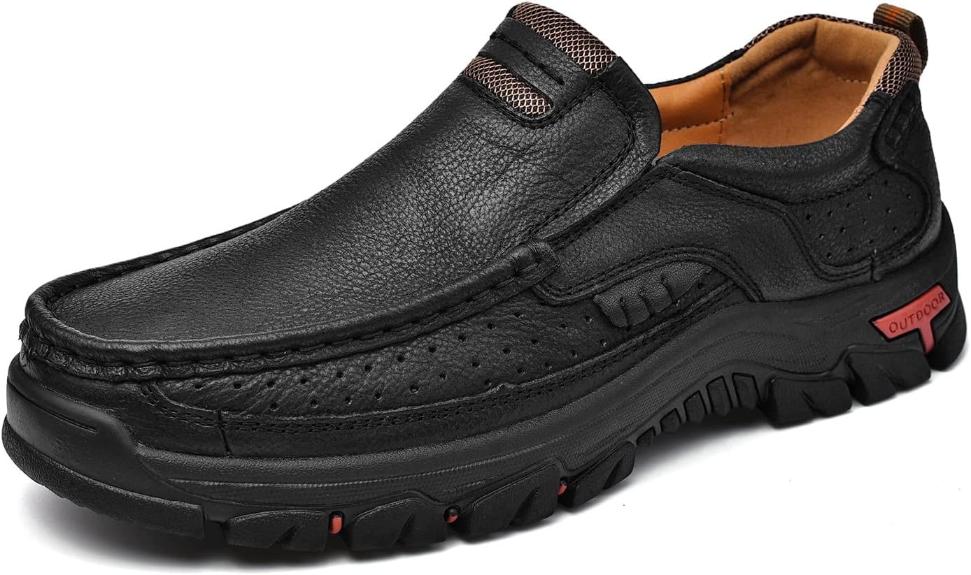 Мужские лоферы слипоны из кожи, повседневная обувь для прогулок, удобные для работы, офиса, нарядные и для улицы Mostelo, черный
Мужские лоферы слипоны из кожи, повседневная обувь для прогулок, удобные для работы, офиса, нарядные и для улицы Mostelo, черный