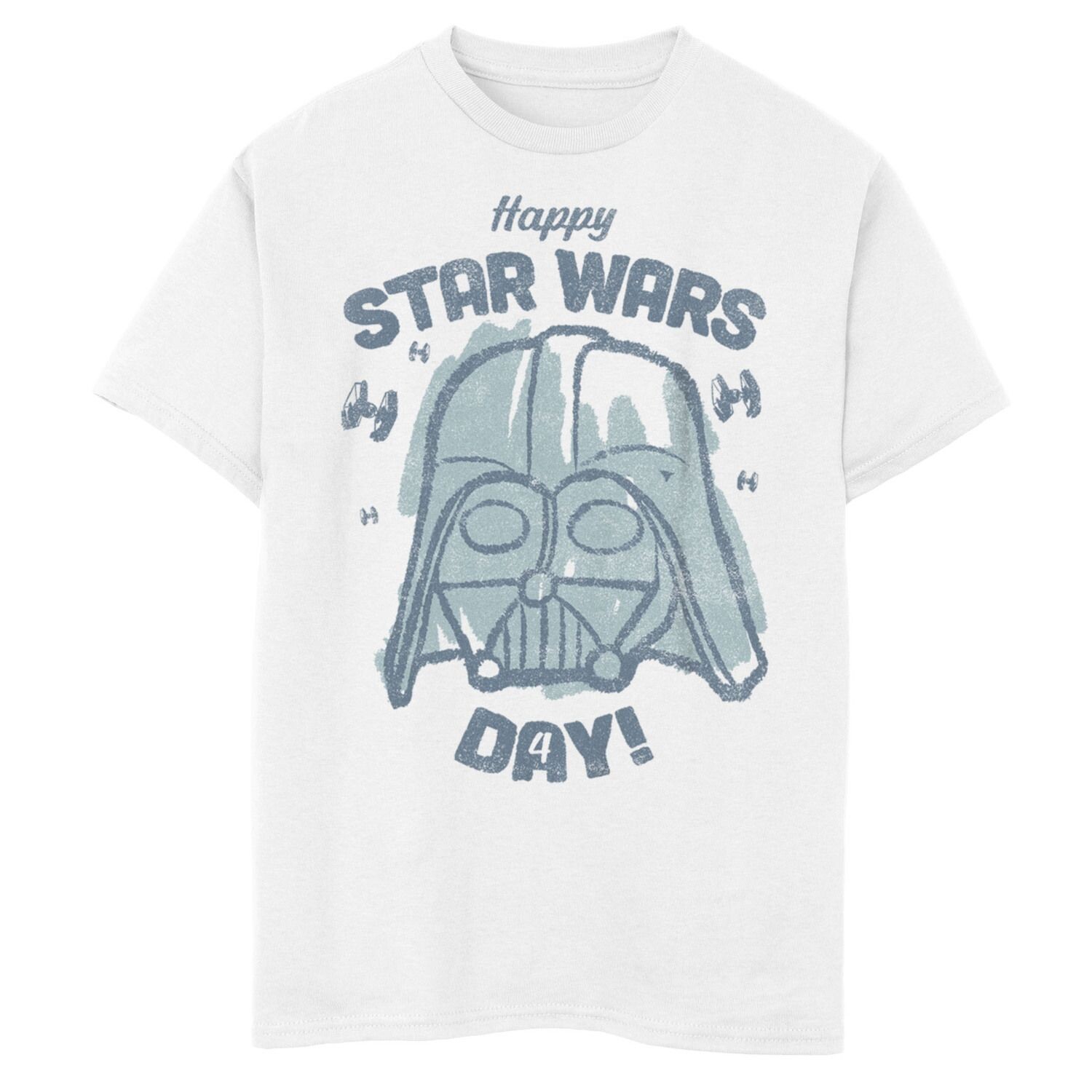 Футболка с изображением шлема Дарта Вейдера и рисунком «Дарт Вейдер» для мальчиков 8–20 лет «Звездные войны» с Днем Звездных войн Licensed Character
Футболка с изображением шлема Дарта Вейдера и рисунком «Дарт Вейдер» для мальчиков 8–20 лет «Звездные войны» с Днем Звездных войн Licensed Character