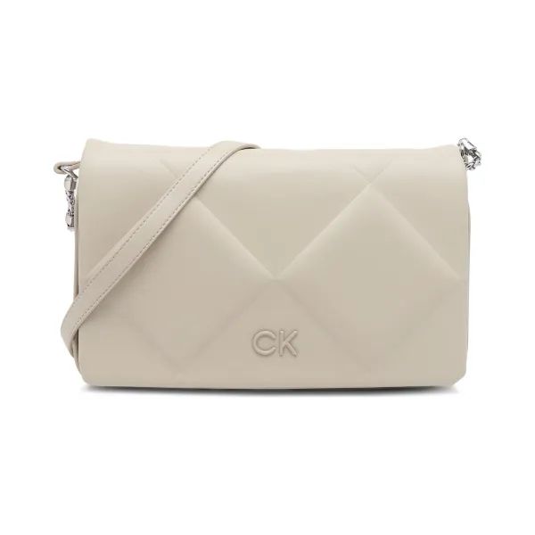 Стеганая сумка через плечо Calvin Klein, бежевый
Стеганая сумка через плечо Calvin Klein, бежевый