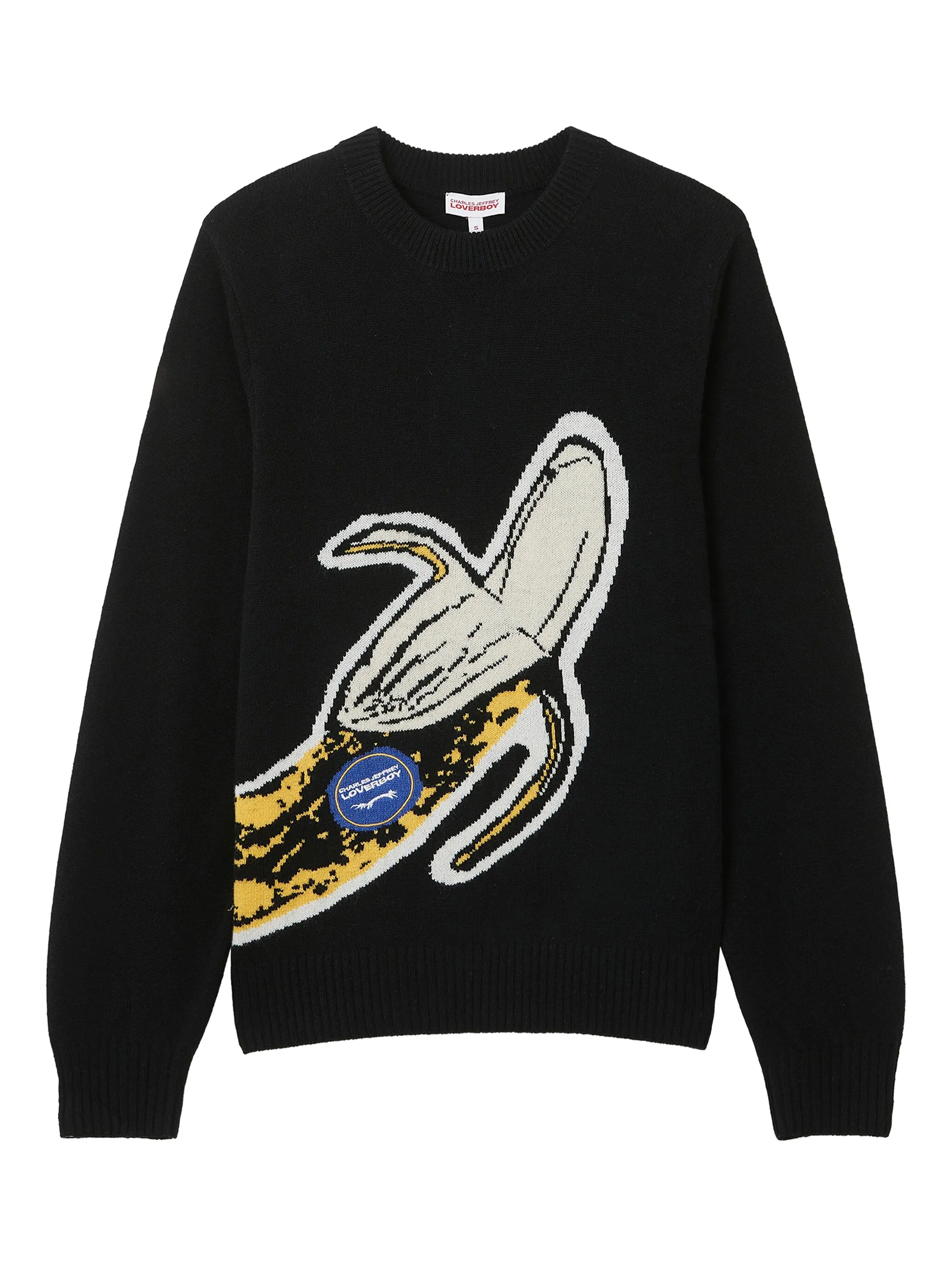 Свитер с графичным принтом Charles Jeffrey Loverboy, черный
Свитер с графичным принтом Charles Jeffrey Loverboy, черный