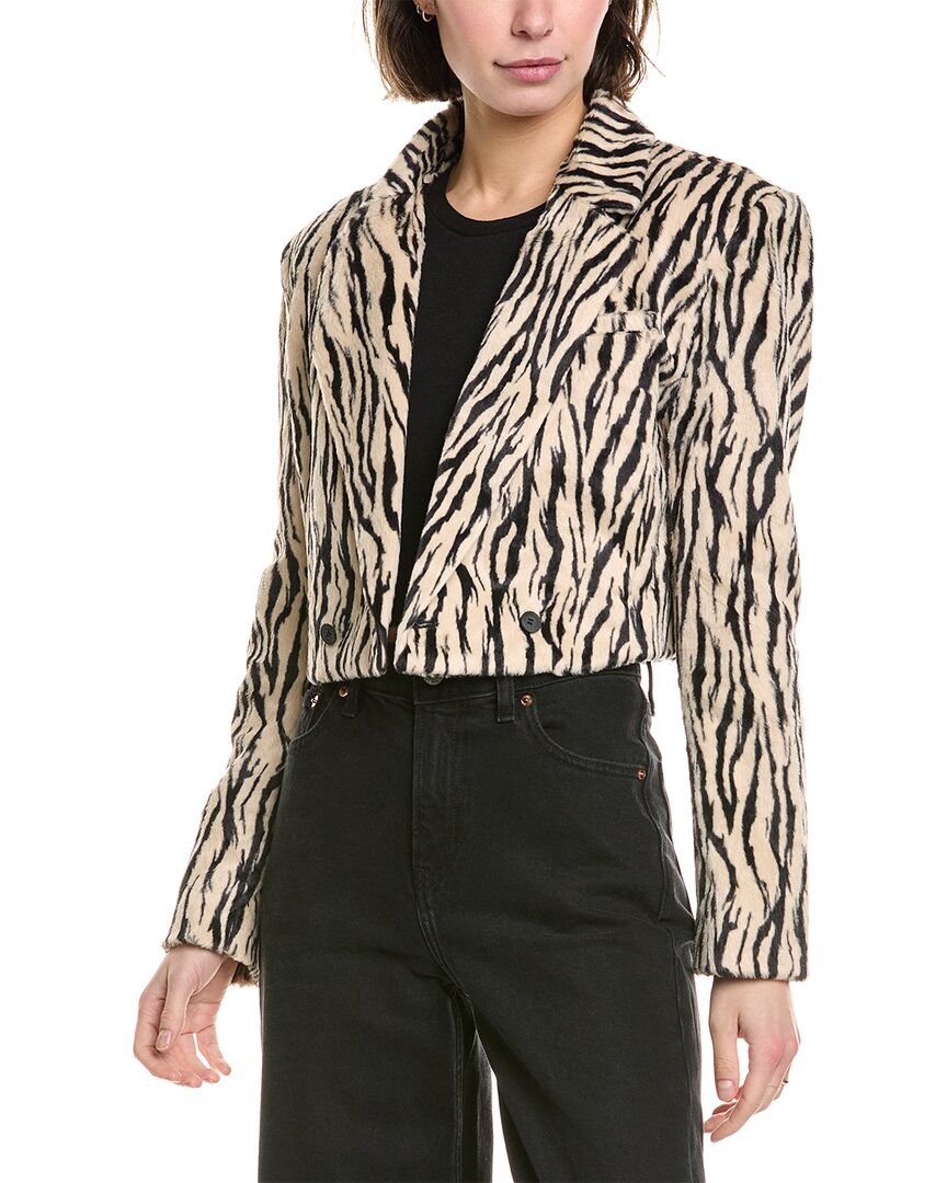 MOTHER Укороченный блейзер, черный
MOTHER Укороченный блейзер, черный