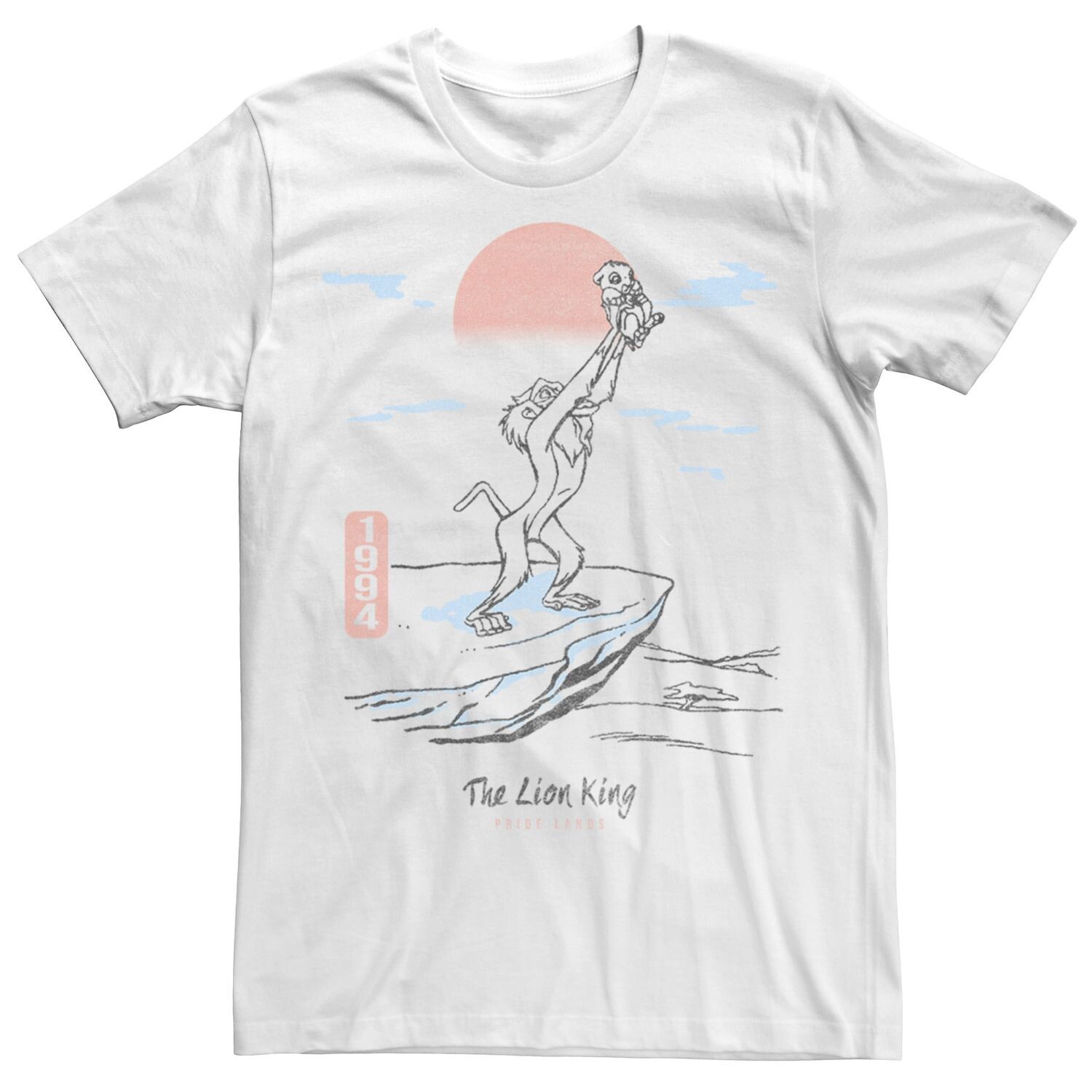 Мужская футболка «Король Лев Рафики и Симба» Disney
Мужская футболка «Король Лев Рафики и Симба» Disney