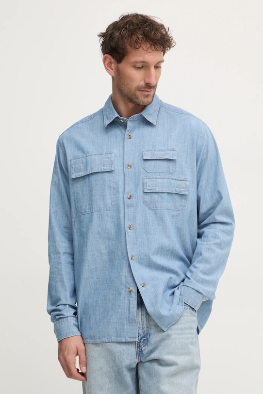 Джинсовая рубашка Barbour, синий
Джинсовая рубашка Barbour, синий