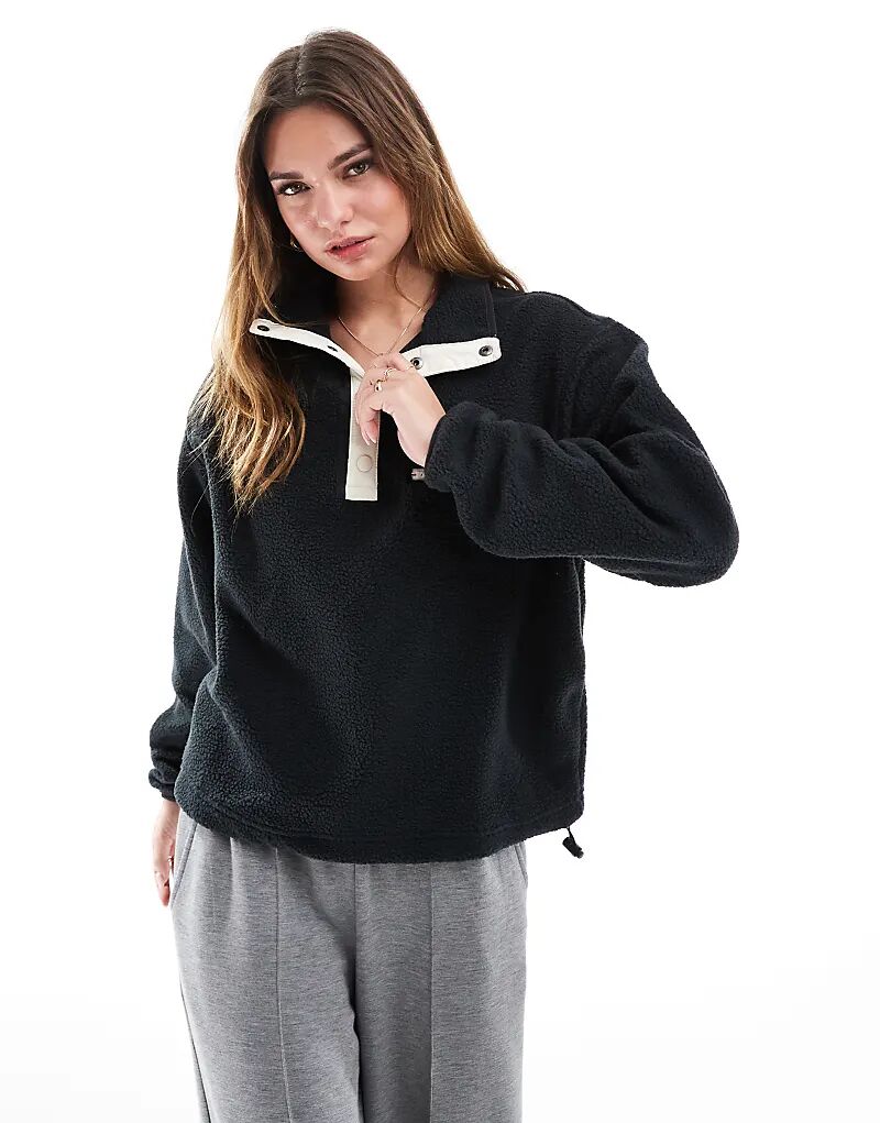 Укороченный флис Columbia Helvetia II с застежкой на кнопках черного цвета, древняя окаменелость
Укороченный флис Columbia Helvetia II с застежкой на кнопках черного цвета, древняя окаменелость