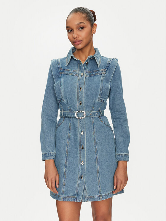 Джинсовое платье стандартный крой 251-RICOLI Morgan, серый
Джинсовое платье стандартный крой 251-RICOLI Morgan, серый