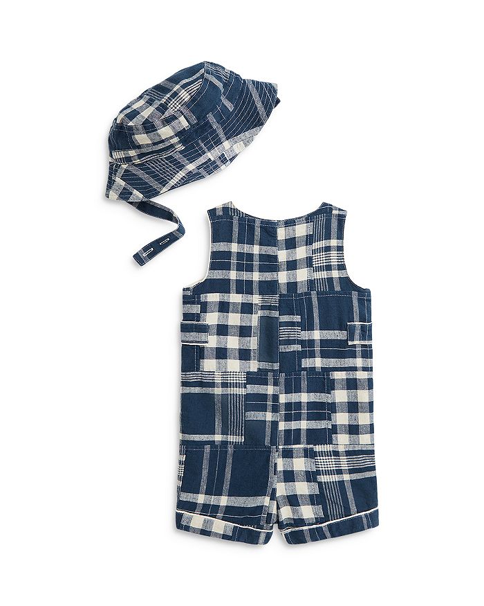 Комбинезон и шапочка в стиле пэчворк для мальчиков - Baby Ralph Lauren, мультиколор
Комбинезон и шапочка в стиле пэчворк для мальчиков - Baby Ralph Lauren, мультиколор