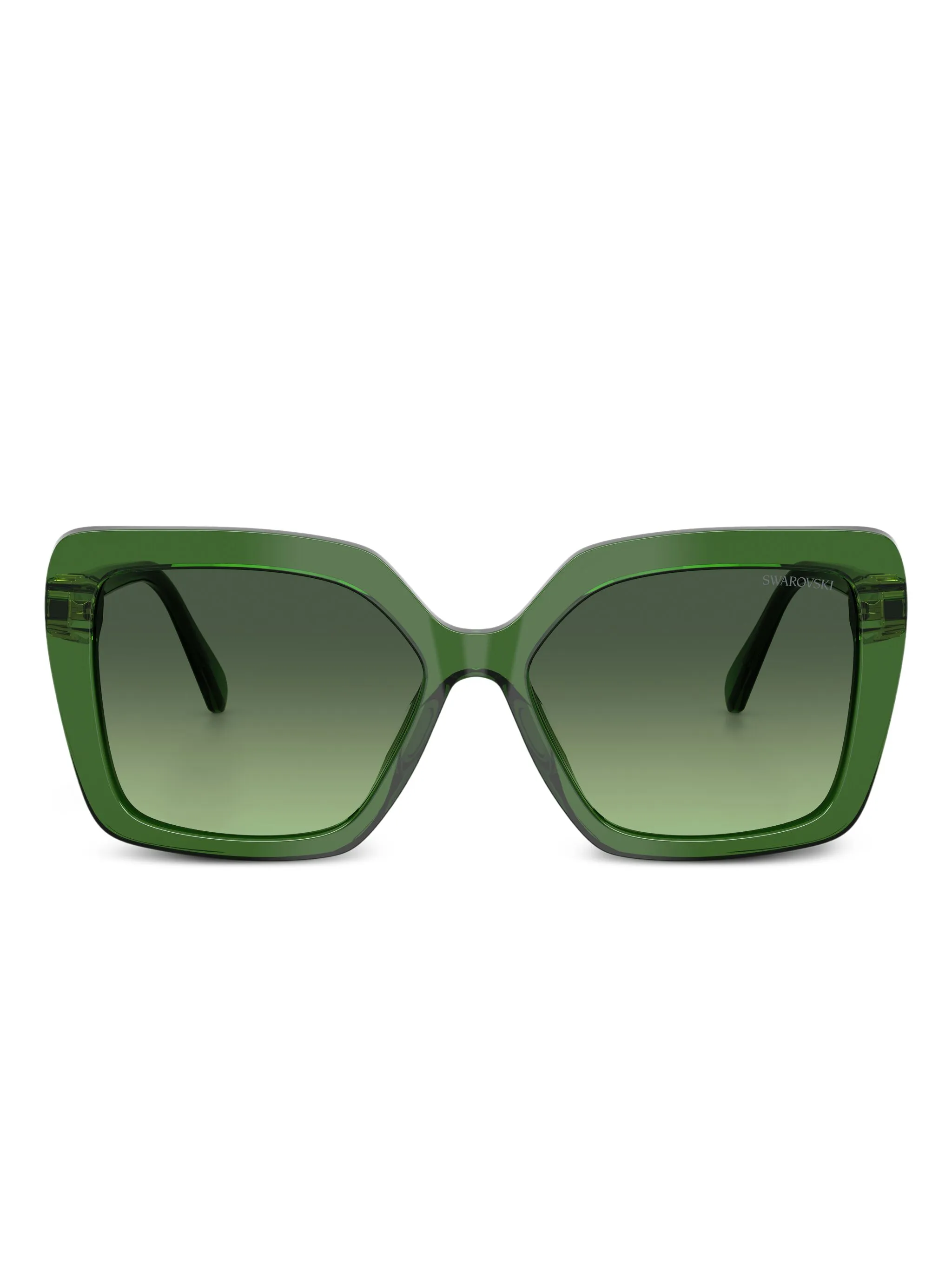 Солнцезащитные очки в квадратной оправе с кристаллами Swarovski, зеленый
Солнцезащитные очки в квадратной оправе с кристаллами Swarovski, зеленый
