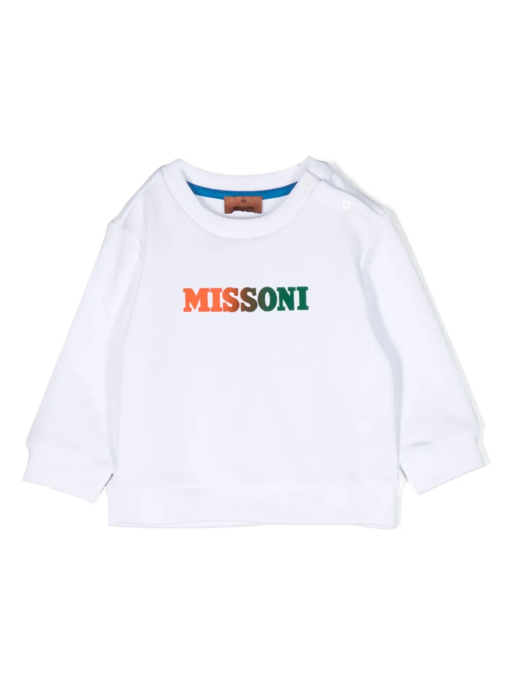 Джемпер с логотипом Missoni Kids, белый
Джемпер с логотипом Missoni Kids, белый