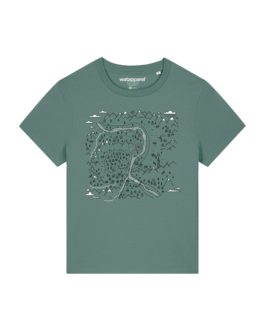 Рубашка Watapparel Landschaft, зеленый
Рубашка Watapparel Landschaft, зеленый