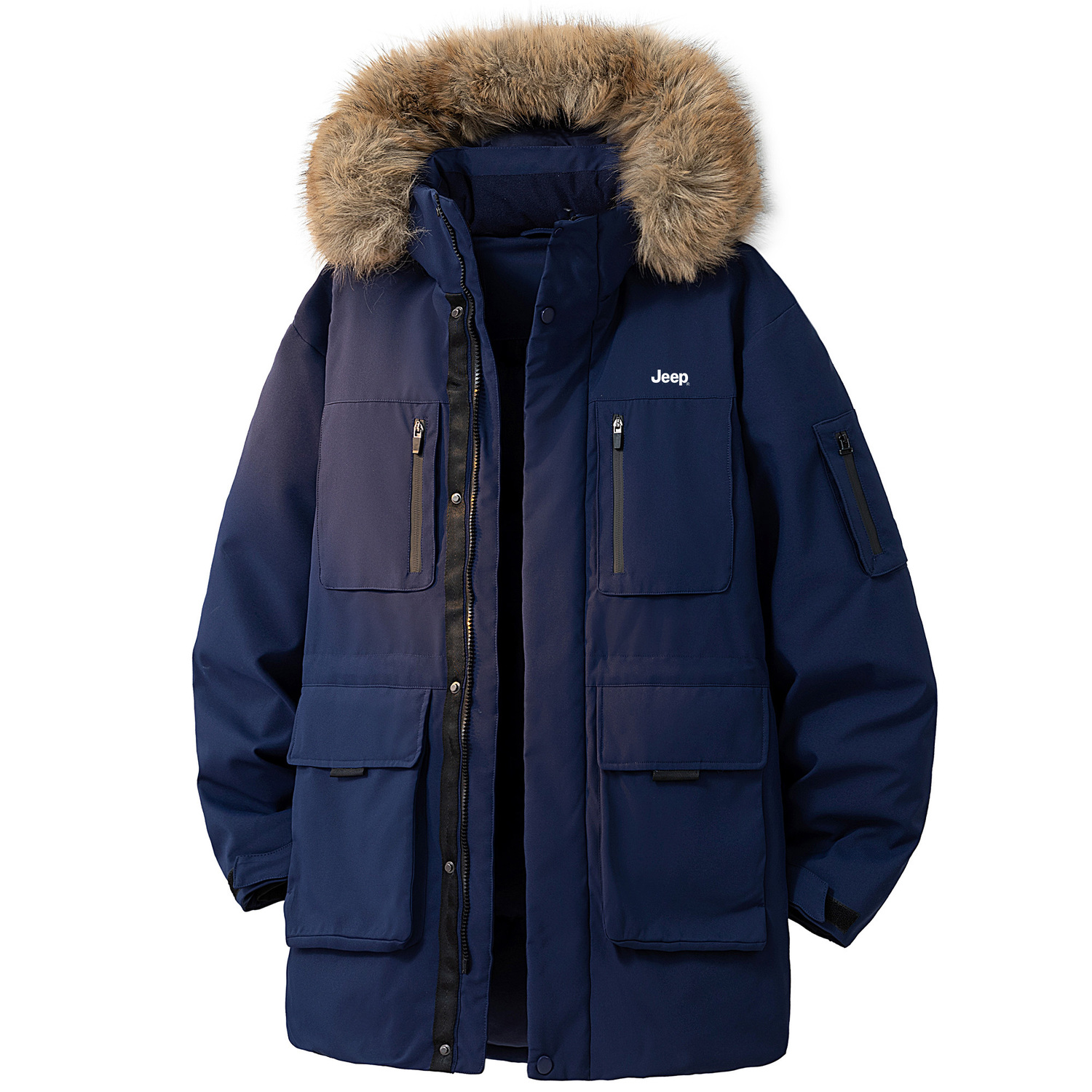 Пуховик для активного отдыха и поездок Unisex Jeep, темно-синий
Пуховик для активного отдыха и поездок Unisex Jeep, темно-синий