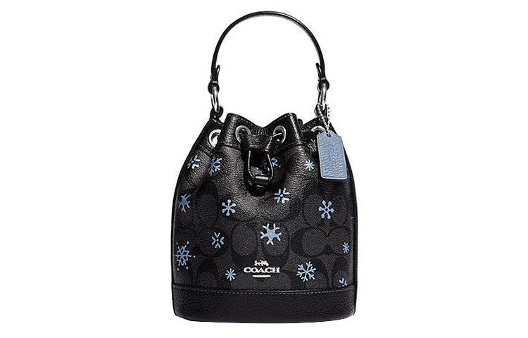 Демпси Искусственная Кожа с Коровьей Кожей Бакет Сумка, Женская Миниатюрная Черная COACH
Демпси Искусственная Кожа с Коровьей Кожей Бакет Сумка, Женская Миниатюрная Черная COACH