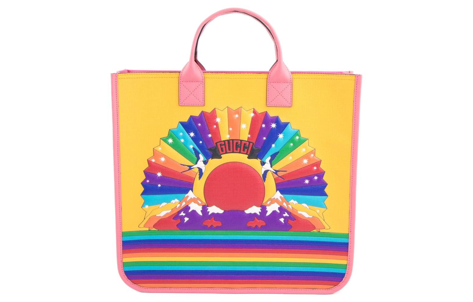 GUCCI Холщовая сумка с кожаной отделкой
GUCCI Холщовая сумка с кожаной отделкой