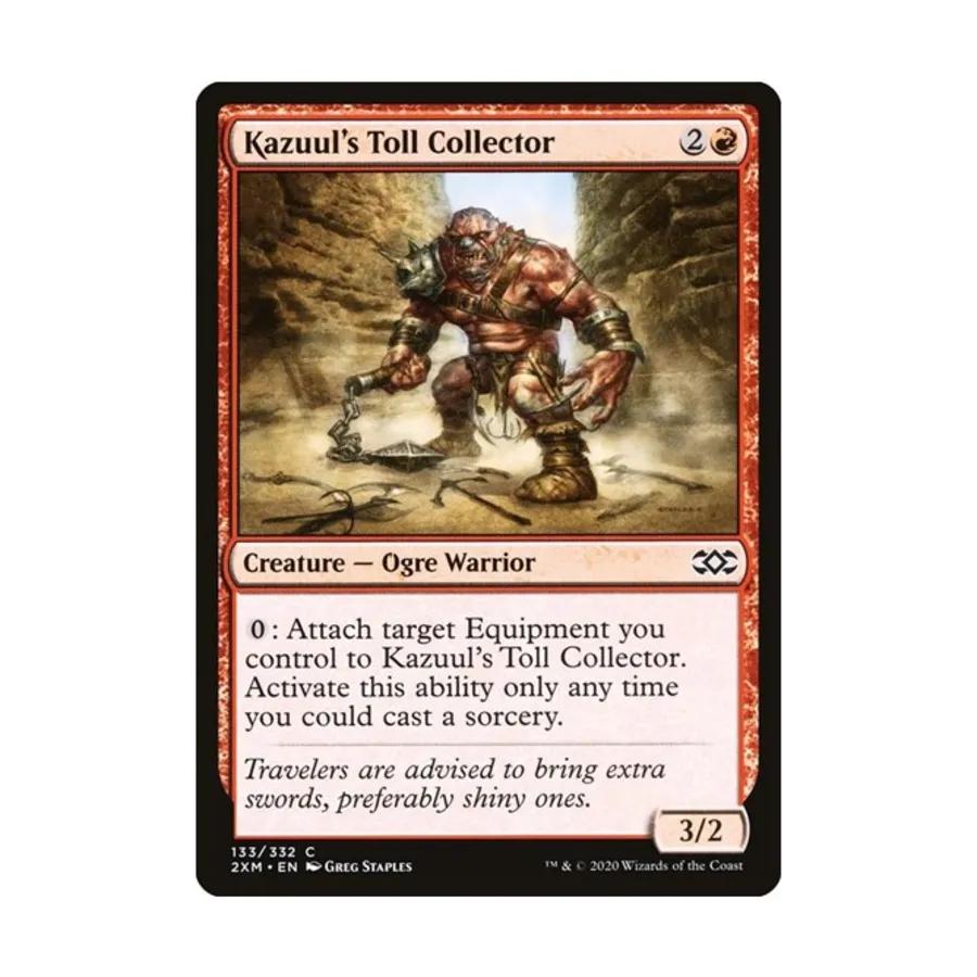 CCG Сборщик пошлин Казуула (С) (фольга), MTG - Double Masters
CCG Сборщик пошлин Казуула (С) (фольга), MTG - Double Masters