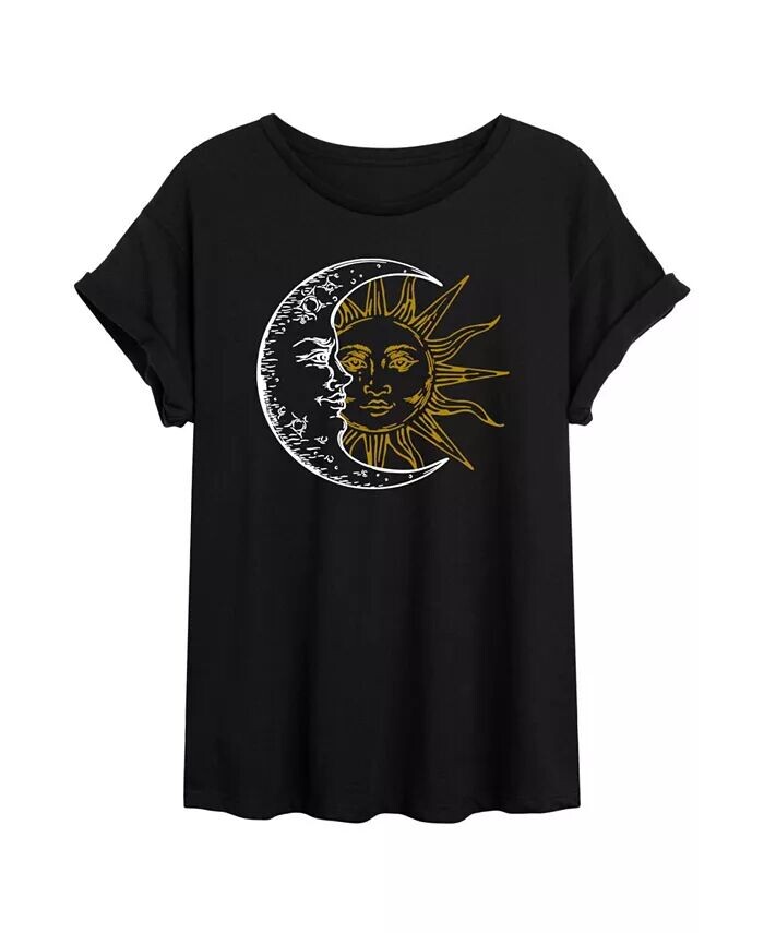 Hybrid Apparel Модная футболка оверсайз с рисунком Sun Moon для юниоров Good Vibes Llc, черный
Hybrid Apparel Модная футболка оверсайз с рисунком Sun Moon для юниоров Good Vibes Llc, черный