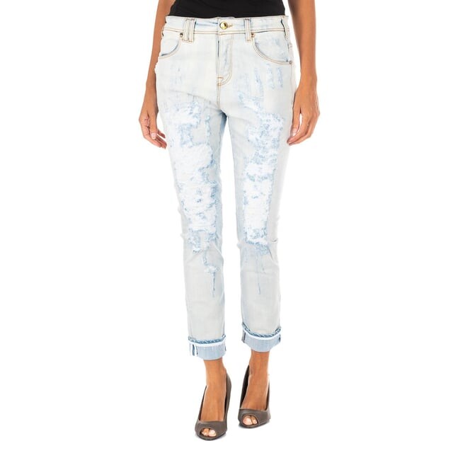 Длинные джинсовые брюки с прямым подолом 10dbf0667 женщина Met, синий
Длинные джинсовые брюки с прямым подолом 10dbf0667 женщина Met, синий