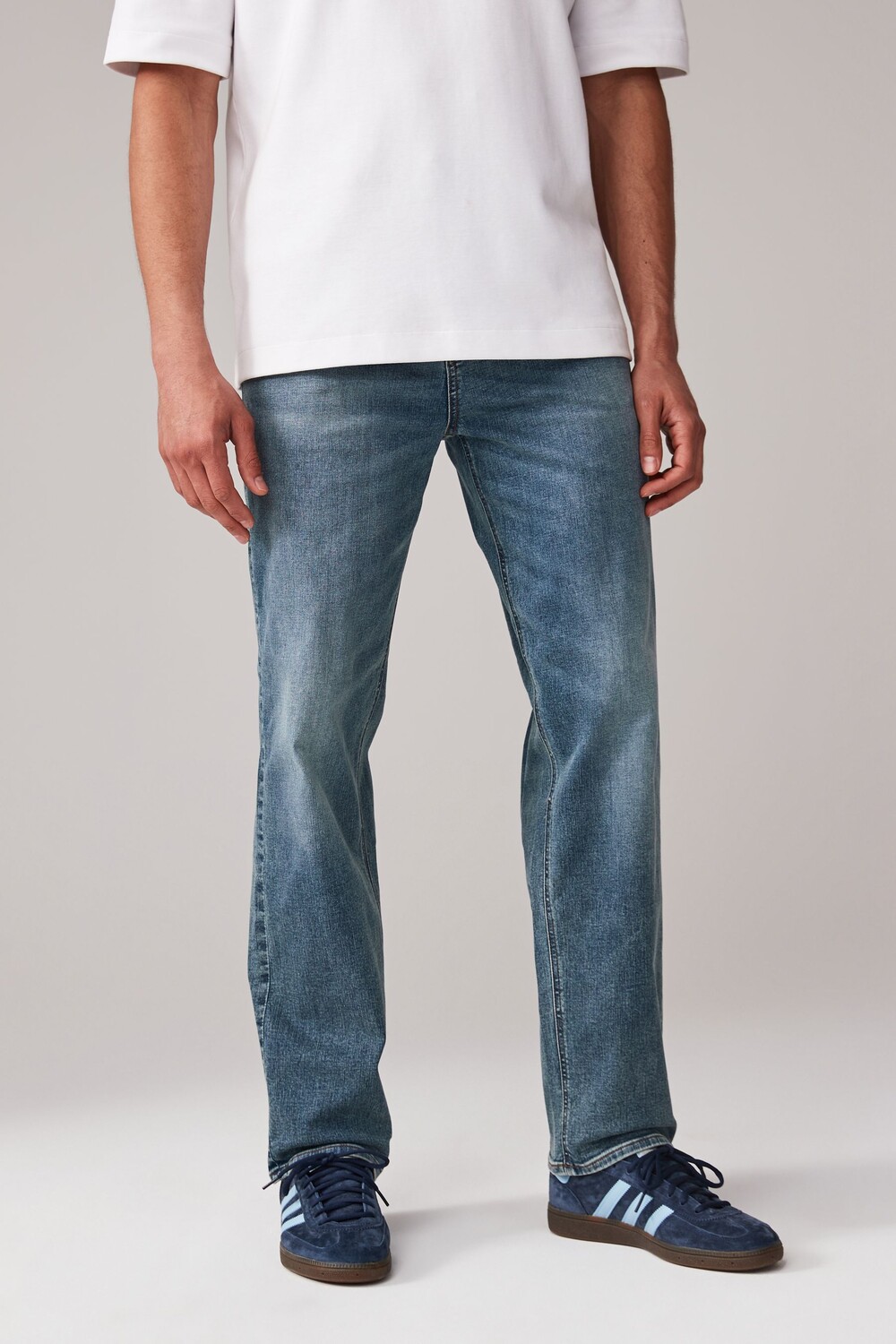 Классические эластичные джинсы Next, синий
Классические эластичные джинсы Next, синий