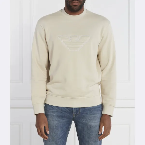 Толстовка обычного кроя Emporio Armani, бежевый
Толстовка обычного кроя Emporio Armani, бежевый