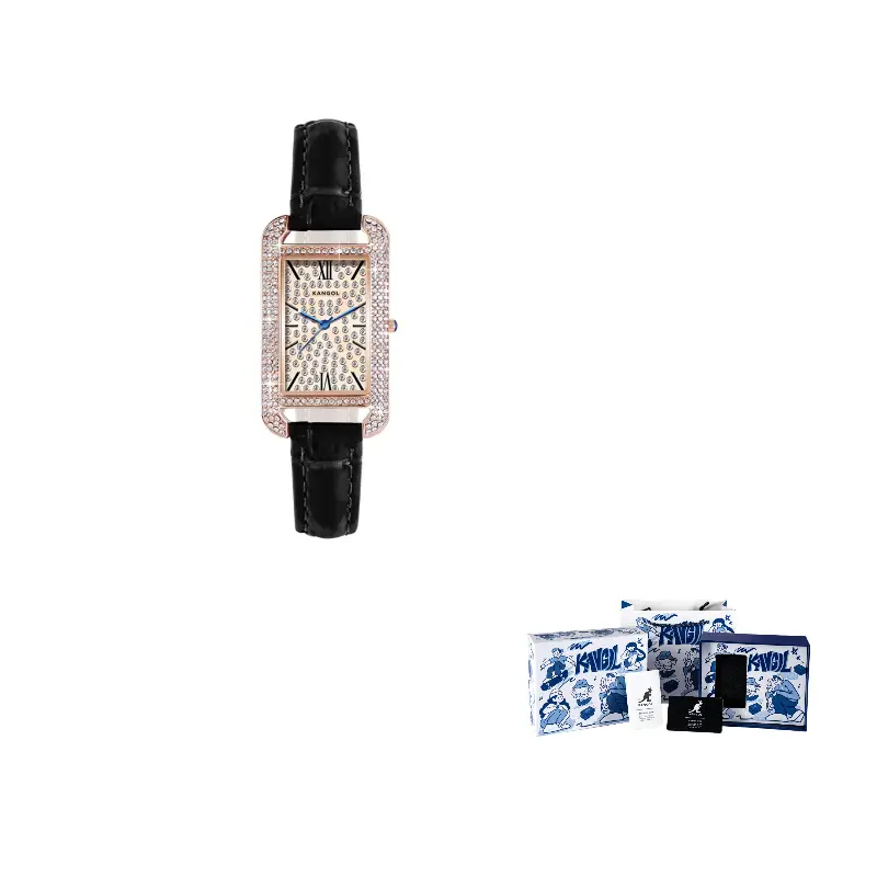 KANGOL Часы с кварцевым механизмом на ремешке, женские, циферблат Gold
KANGOL Часы с кварцевым механизмом на ремешке, женские, циферблат Gold