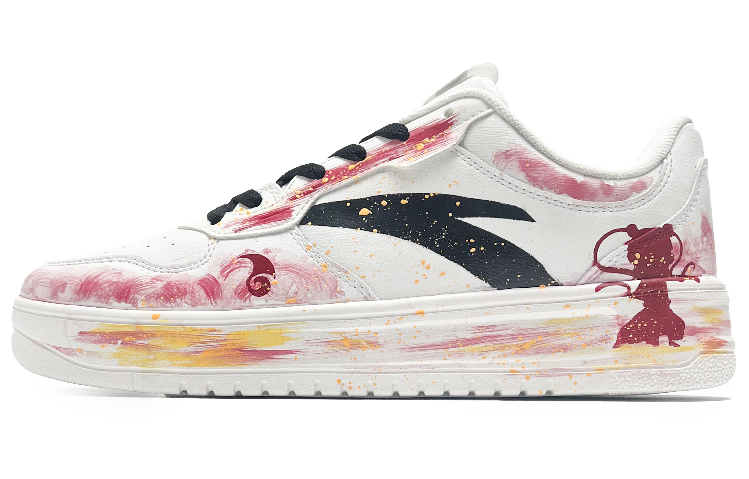 ANTA Износостойкие нескользящие низкие скейтерские кроссовки Men's Red White
ANTA Износостойкие нескользящие низкие скейтерские кроссовки Men's Red White