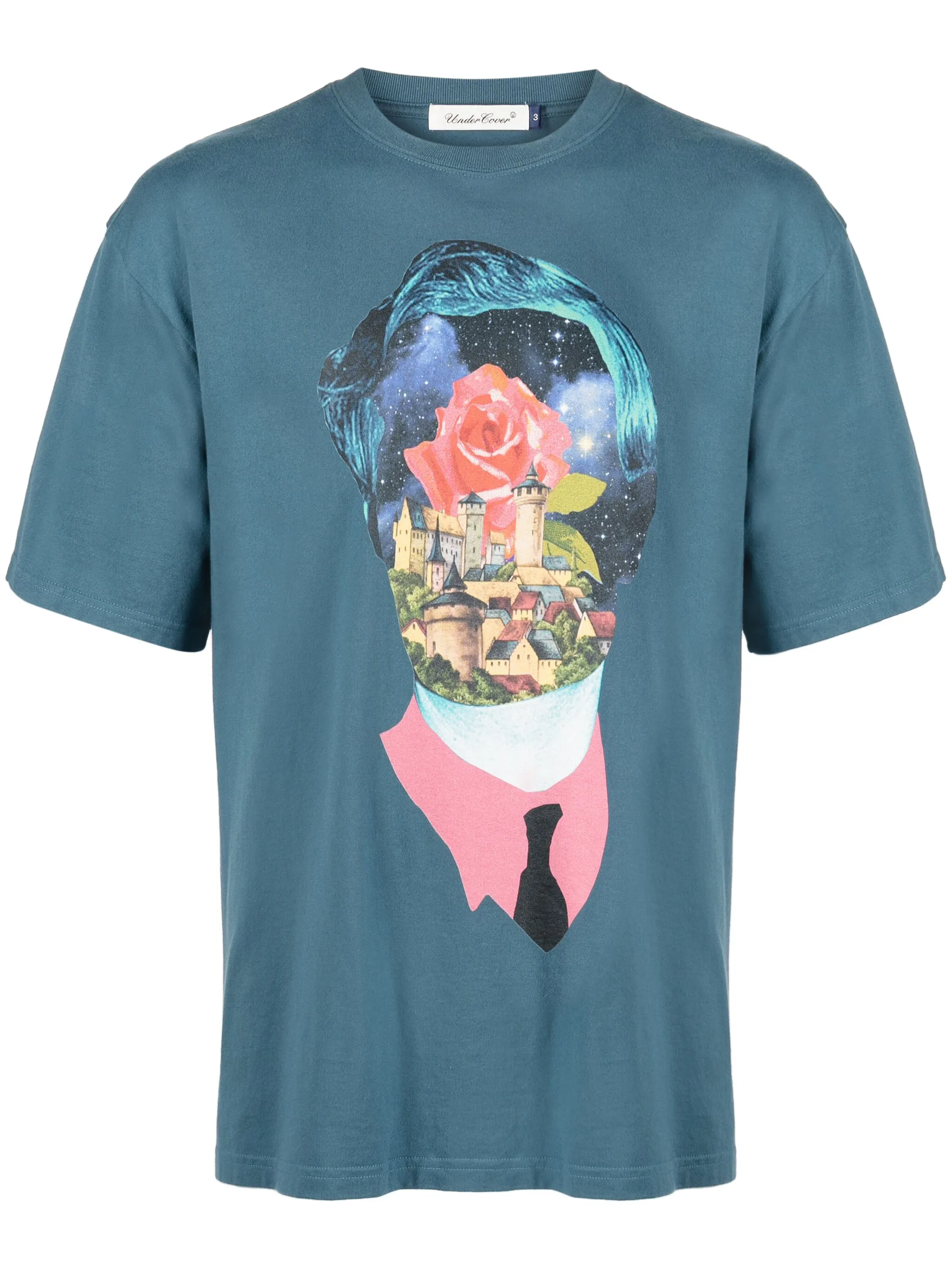 Футболка с графичным принтом Undercover, синий
Футболка с графичным принтом Undercover, синий
