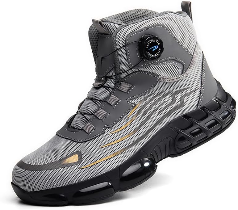 Рабочие кроссовки со стальным носком для мужчин и женщин, легкие и удобные, для промышленной и строительной работы, защитная обувь Wycdmj, серый
Рабочие кроссовки со стальным носком для мужчин и женщин, легкие и удобные, для промышленной и строительной работы, защитная обувь Wycdmj, серый