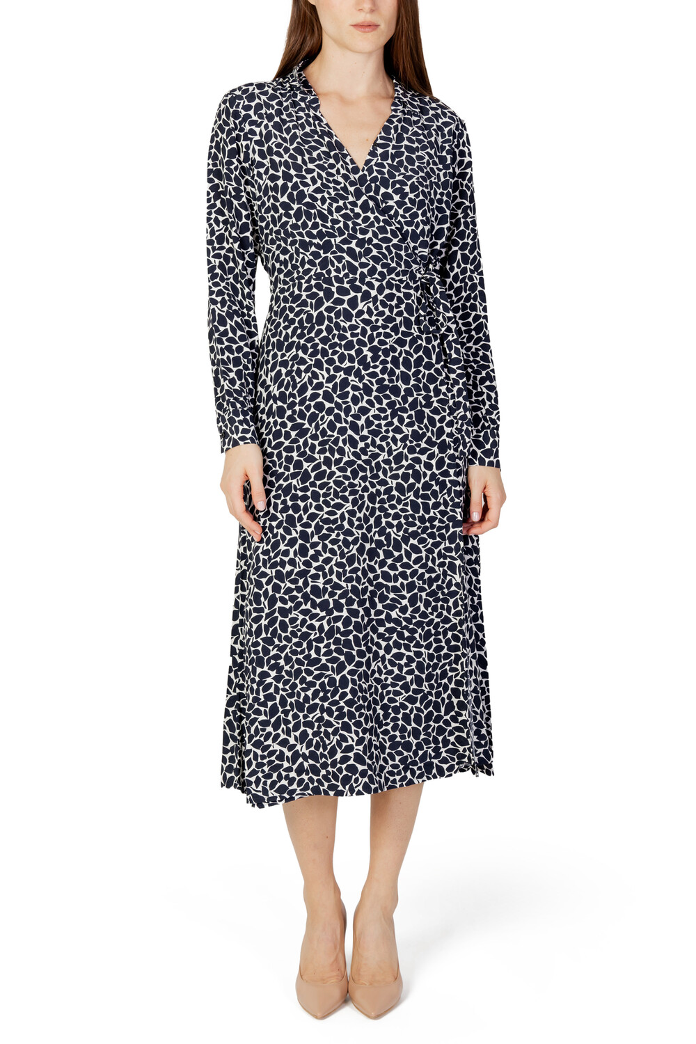 Платье Street One с v-образным вырезом, синий
Платье Street One с v-образным вырезом, синий