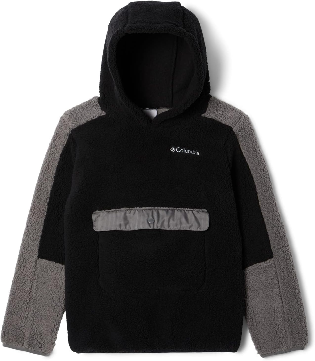 Толстовка Columbia Boys Rugged Ridge Sherpa с капюшоном, Black/City Grey
Толстовка Columbia Boys Rugged Ridge Sherpa с капюшоном, Black/City Grey