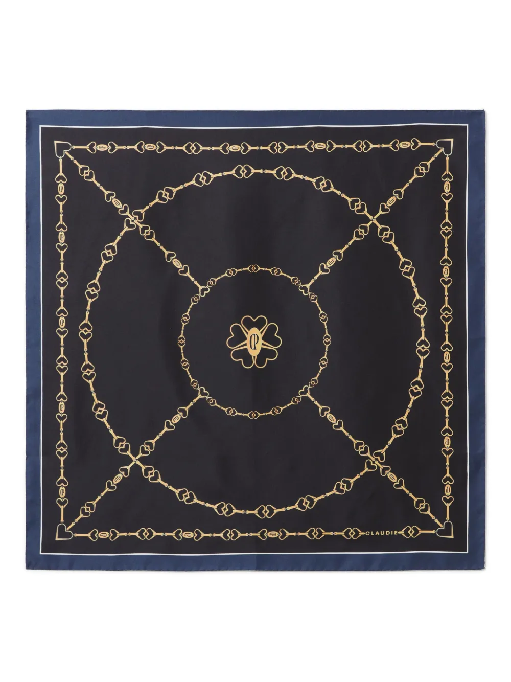 Шелковый шарф в форме сердца Claudie Pierlot, синий
Шелковый шарф в форме сердца Claudie Pierlot, синий