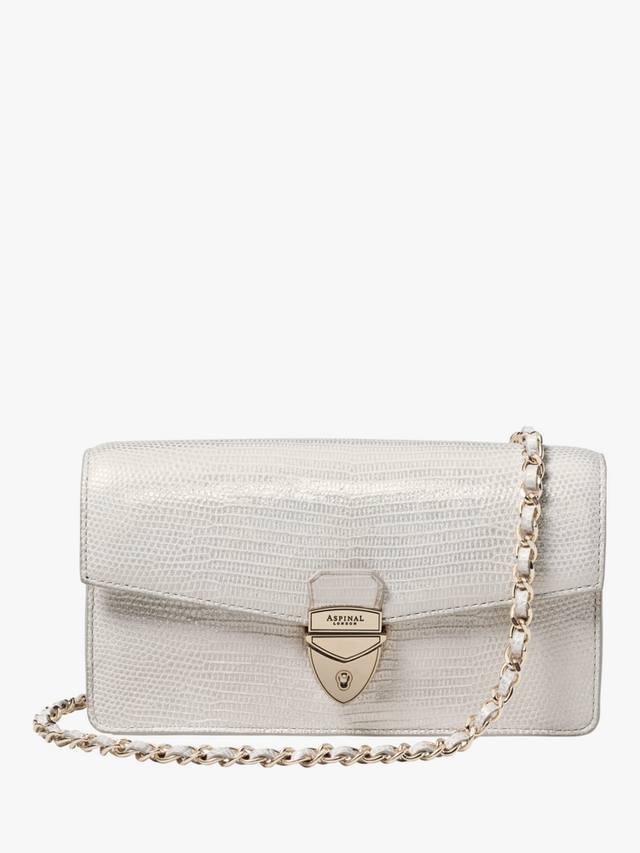 Кожаный клатч Mayfair Aspinal of London, White
Кожаный клатч Mayfair Aspinal of London, White