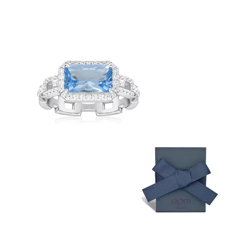 Кольца из 925 стерлингового серебра унисекс Blue Apm Monaco, серебряный/синий
Кольца из 925 стерлингового серебра унисекс Blue Apm Monaco, серебряный/синий