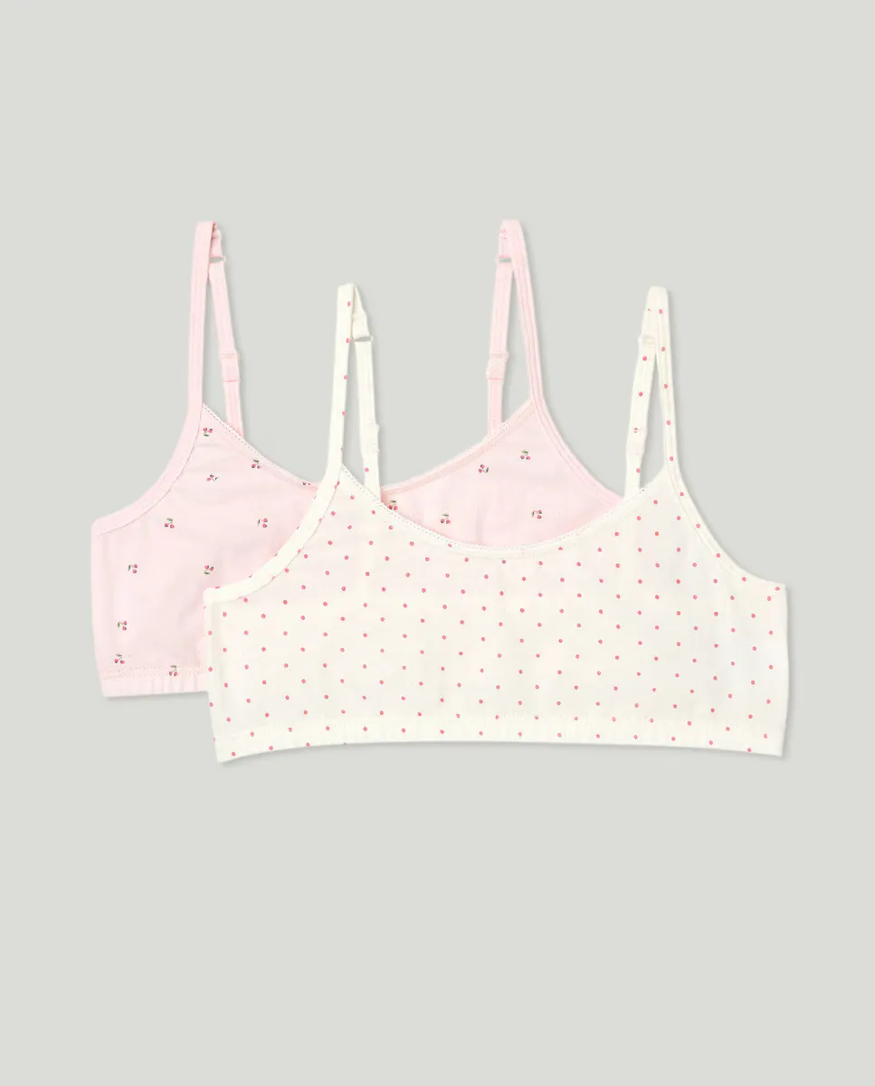 Набор из 2 топов для девочек Cotton Juice, многоцветный
Набор из 2 топов для девочек Cotton Juice, многоцветный