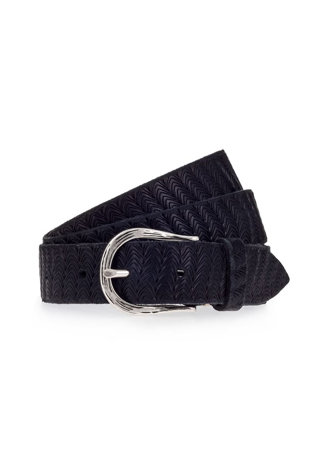 Кожаный ремень B.Belt, синий
Кожаный ремень B.Belt, синий