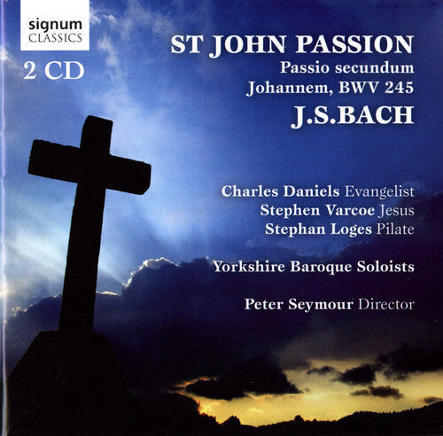 CD диск Bach, J.S. / Daniels / Varcoe / Loges / Seymour: St John Passion
CD диск Bach, J.S. / Daniels / Varcoe / Loges / Seymour: St John Passion