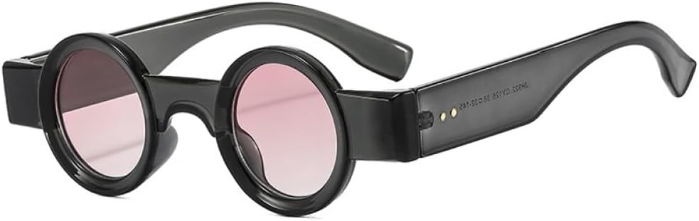 Популярные модные маленькие круглые солнцезащитные очки для женщин в стиле ретро-панк, солнцезащитные очки UV400 для мужчин, прозрачные линзы Ocean, модные солнцезащитные очки с заклепками generic, Gray Pink Gradient
Популярные модные маленькие круглые солнцезащитные очки для женщин в стиле ретро-панк, солнцезащитные очки UV400 для мужчин, прозрачные линзы Ocean, модные солнцезащитные очки с заклепками generic, Gray Pink Gradient