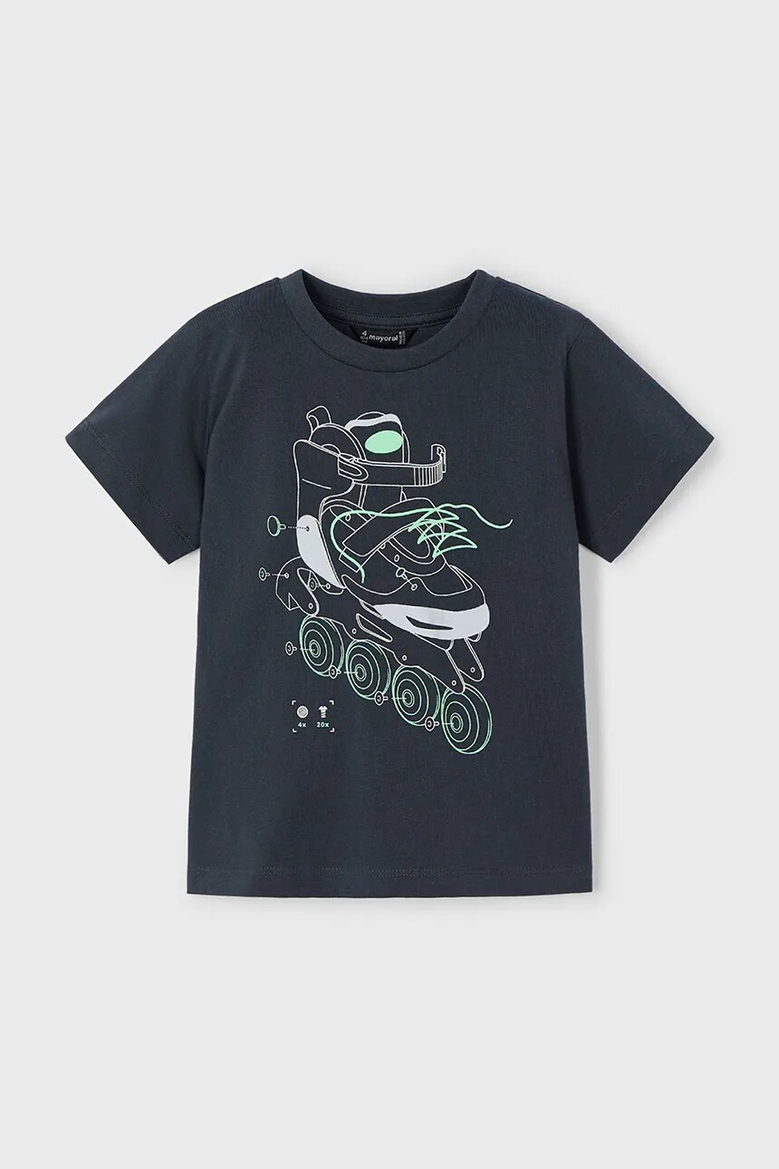 Футболка из хлопка для детей Mayoral, черный
Футболка из хлопка для детей Mayoral, черный