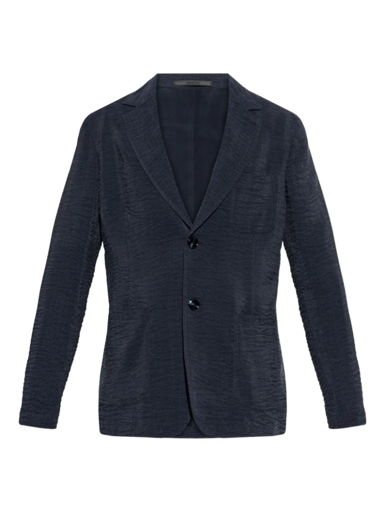 Фактурный однобортный пиджак Giorgio Armani, черный
Фактурный однобортный пиджак Giorgio Armani, черный