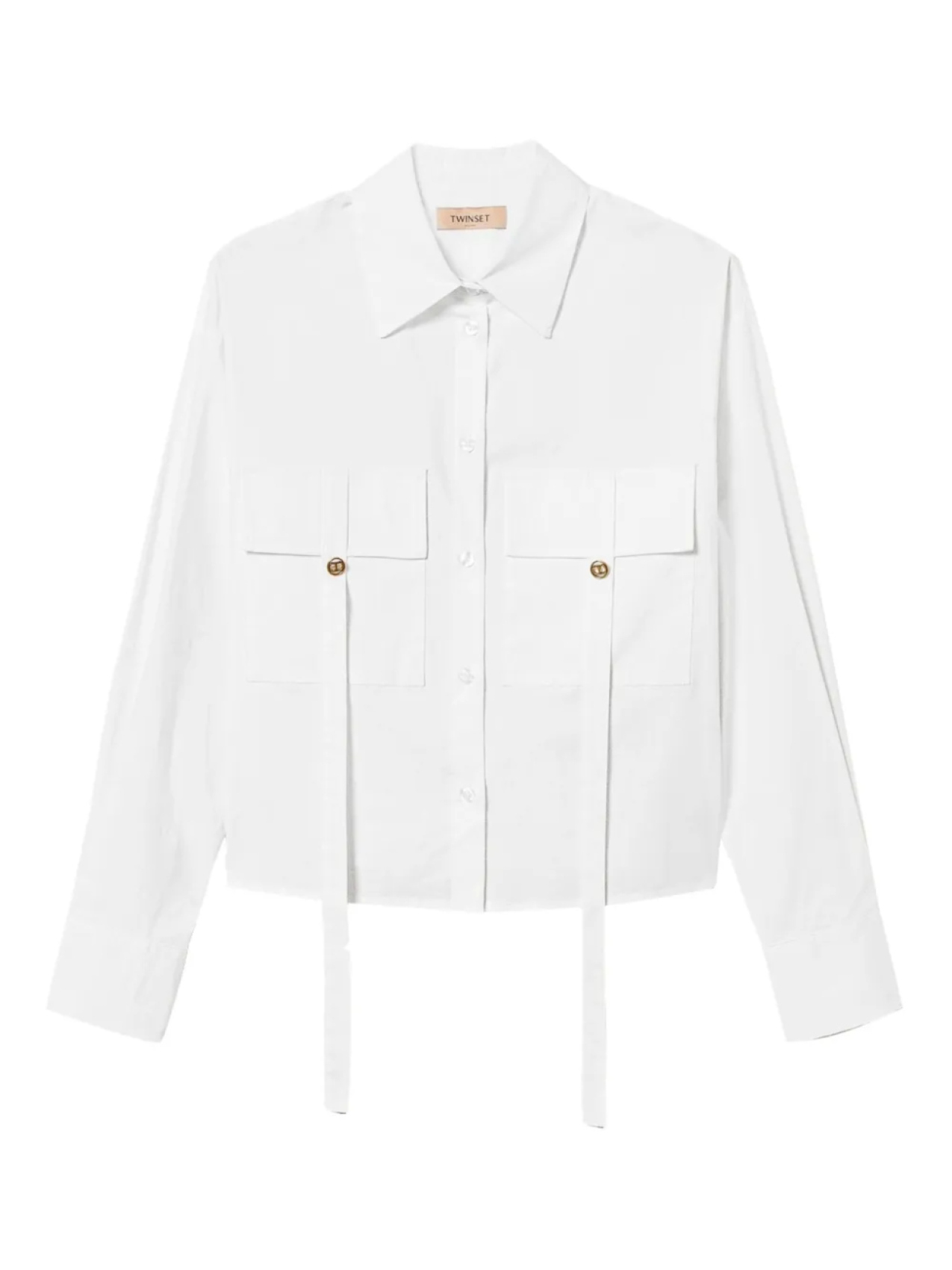 Тканая рубашка TWINSET, белый
Тканая рубашка TWINSET, белый