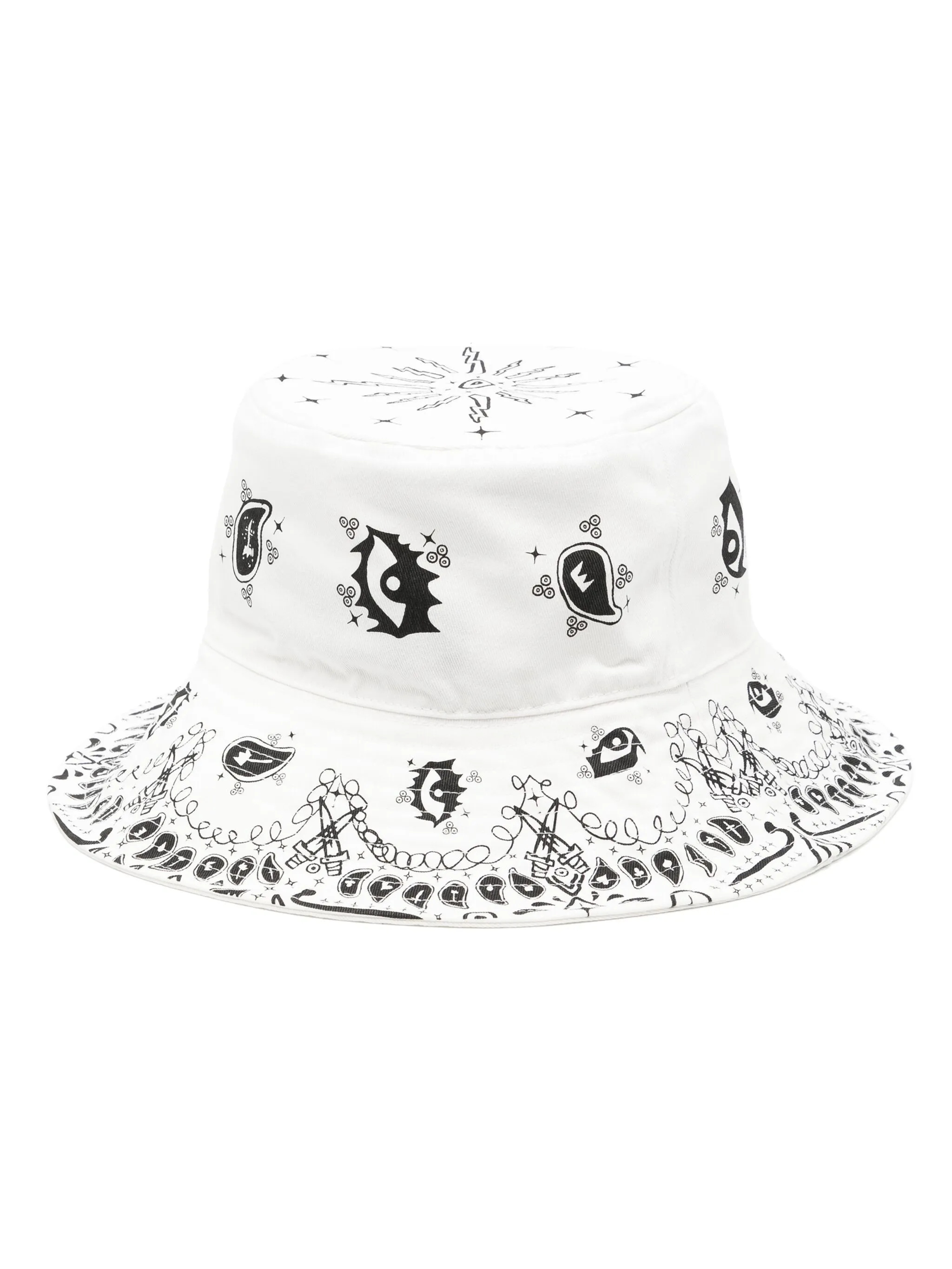 Двусторонняя панама Paisley Haculla, белый
Двусторонняя панама Paisley Haculla, белый