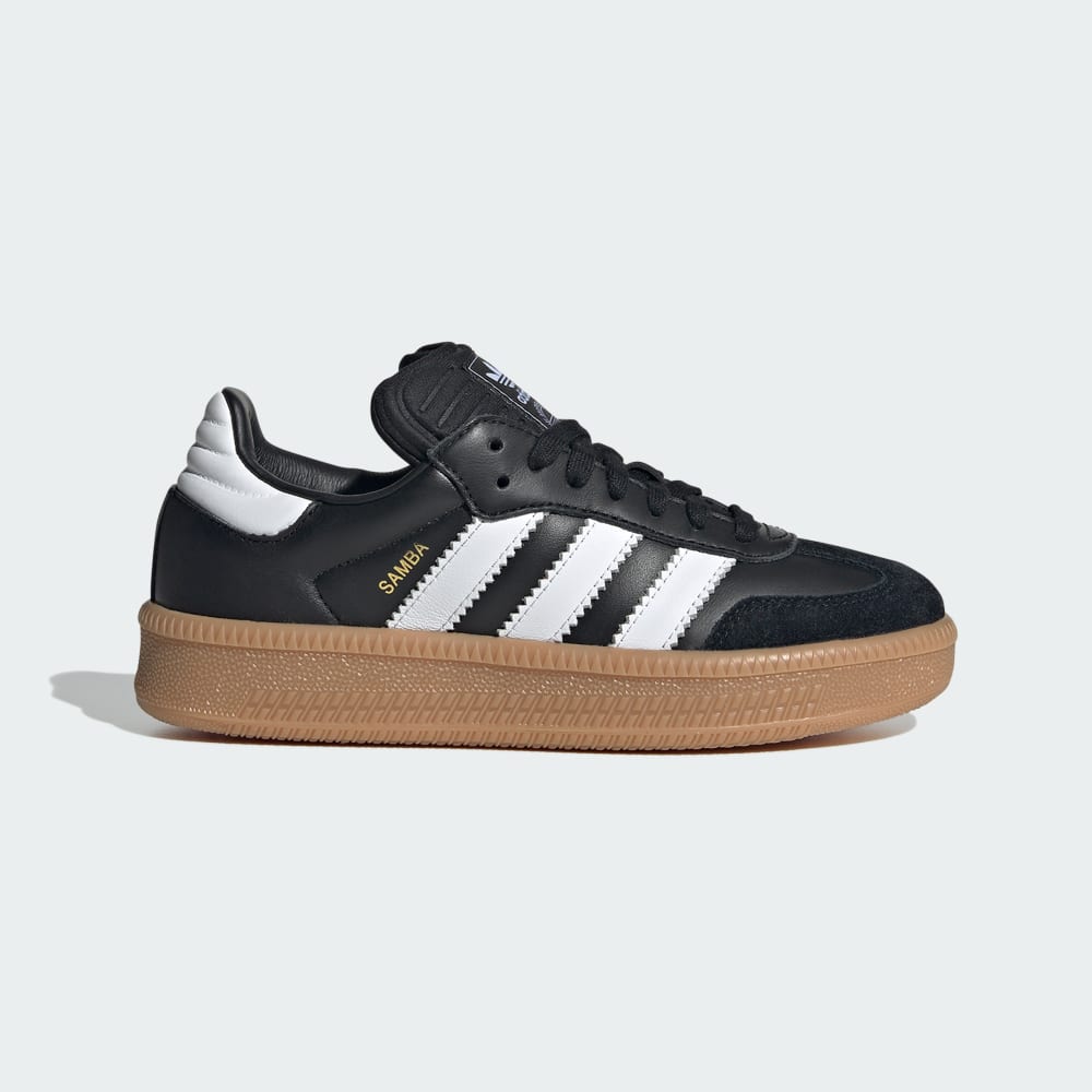Кроссовки Adidas Samba XLG Shoes Kids, цвет Core Black/Cloud White/Gum
Кроссовки Adidas Samba XLG Shoes Kids, цвет Core Black/Cloud White/Gum