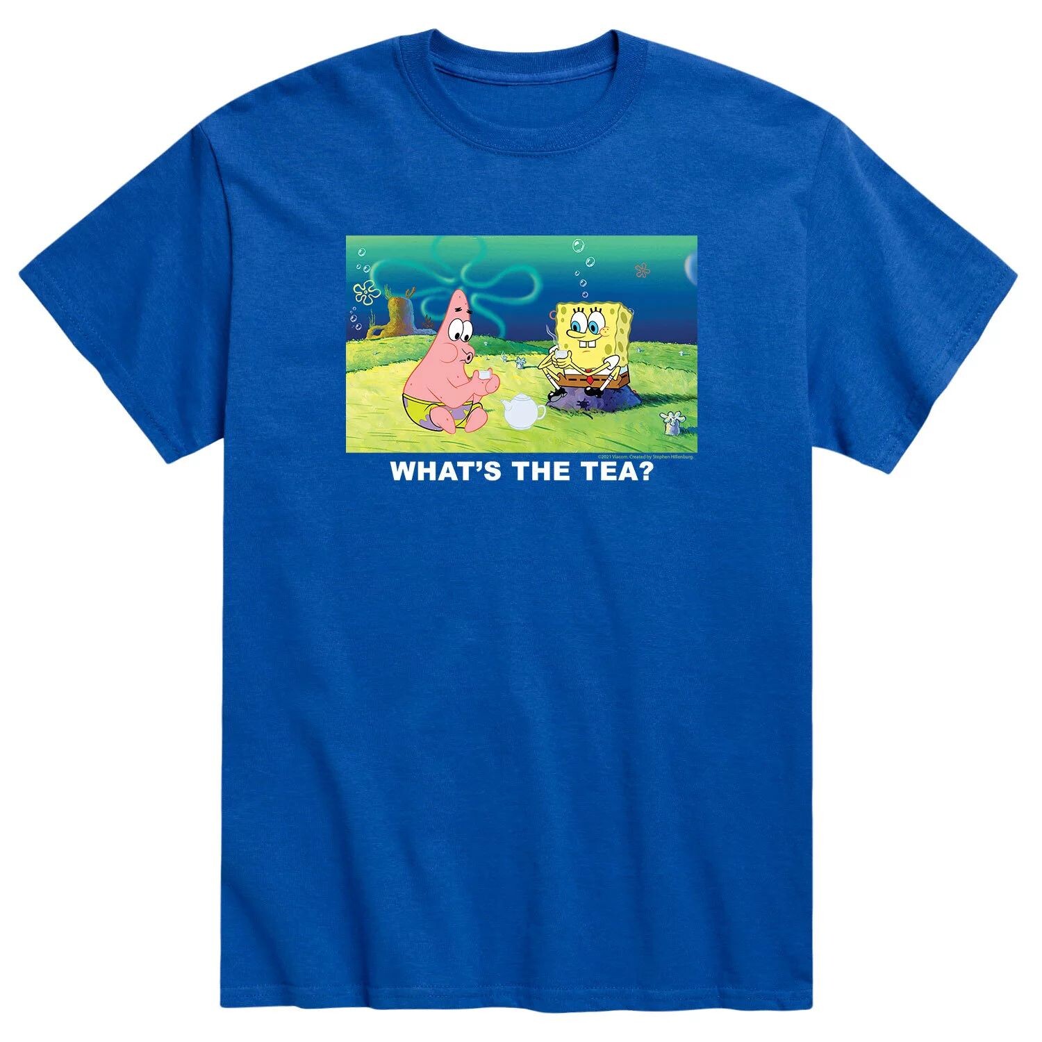 Мужская футболка «Губка Боб What’s The Tea Tee» Licensed Character
Мужская футболка «Губка Боб What’s The Tea Tee» Licensed Character