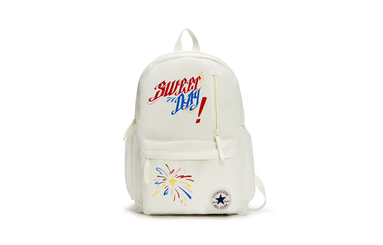 Converse Полиэстеровый рюкзак унисекс белый Слипи Беар, Sweet Fireworks
Converse Полиэстеровый рюкзак унисекс белый Слипи Беар, Sweet Fireworks