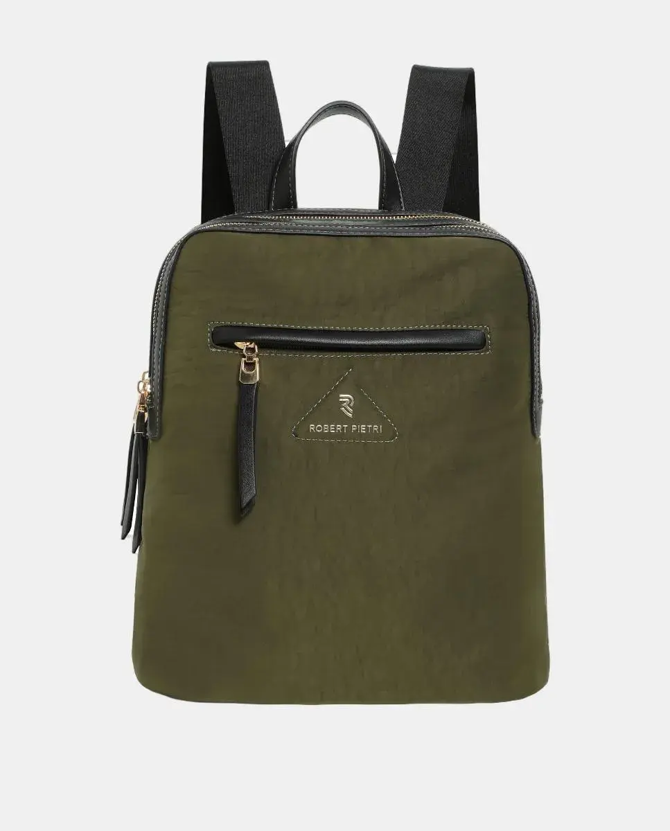 Нейлоновый рюкзак на молнии Robert Pietri, зеленый
Нейлоновый рюкзак на молнии Robert Pietri, зеленый