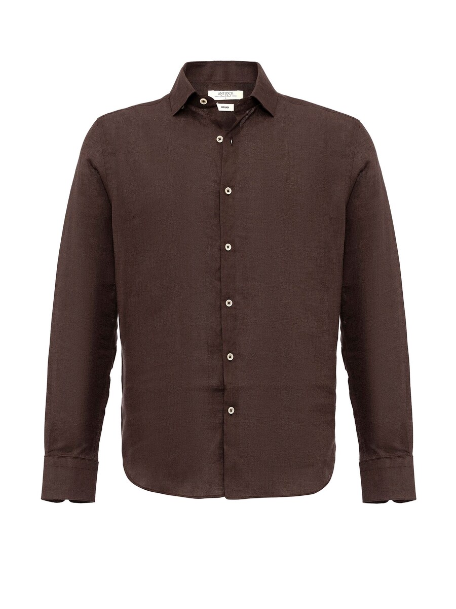 Рубашка на пуговицах классического кроя Antioch, темно-коричневый
Рубашка на пуговицах классического кроя Antioch, темно-коричневый