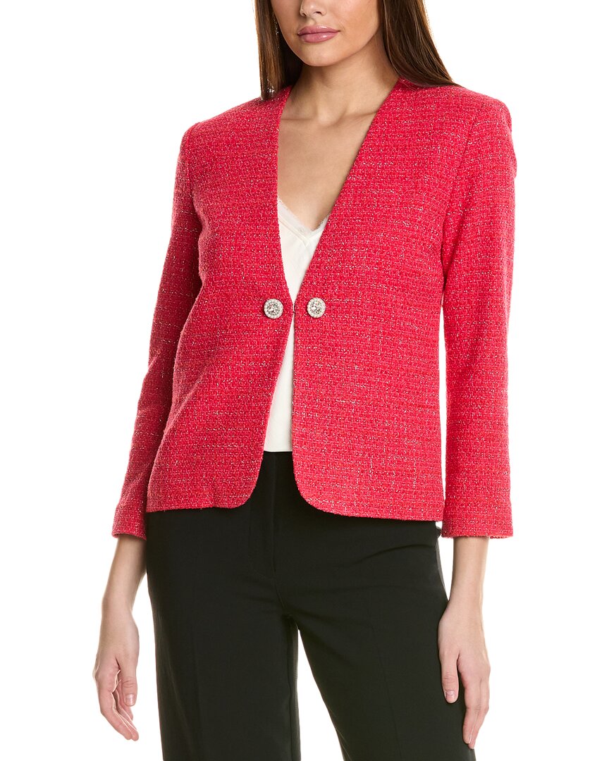 Пиджак St. John Tweed, красный
Пиджак St. John Tweed, красный