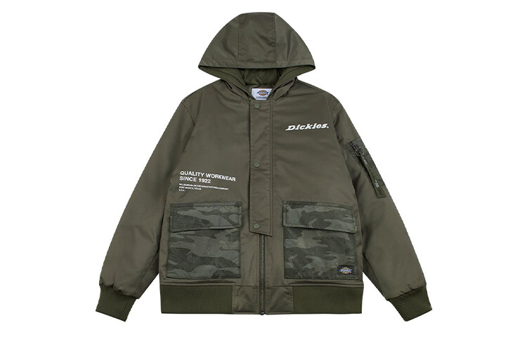 Dickies Мужская куртка, армейский зеленый 
Dickies Мужская куртка, армейский зеленый