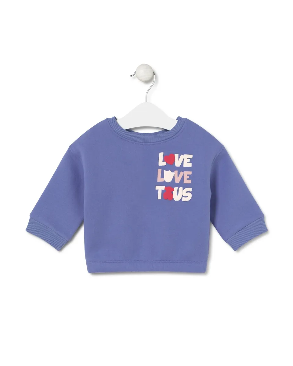 Детская хлопковая толстовка LOVE, LOVE, TOUS Tous, сиреневый
Детская хлопковая толстовка LOVE, LOVE, TOUS Tous, сиреневый