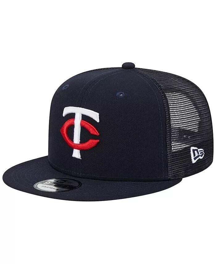 Мужская темно-синяя кепка Minnesota Twins Team Color Trucker 9FIFTY Snapback New Era, синий
Мужская темно-синяя кепка Minnesota Twins Team Color Trucker 9FIFTY Snapback New Era, синий